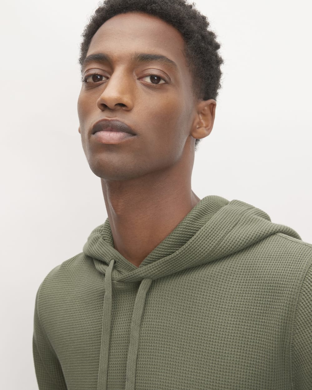 The Waffle-Knit Hoodie | Kalamata