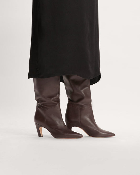 The Banana Boot | Dark Brown