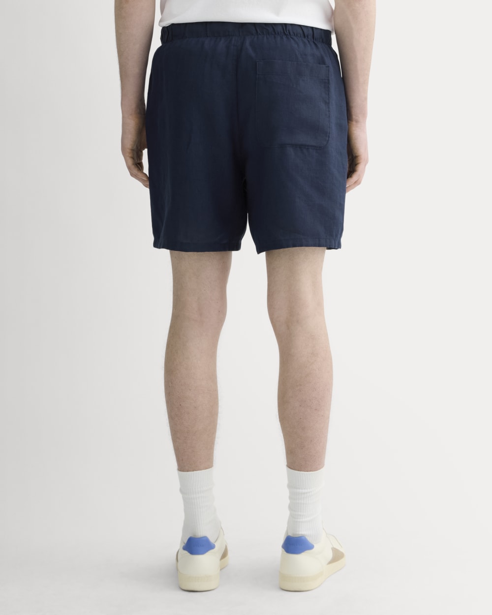 The Linen Easy Short | Navy