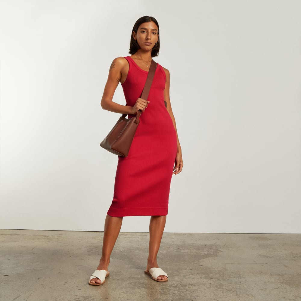 The ’90s Rib Dress | Goji Berry