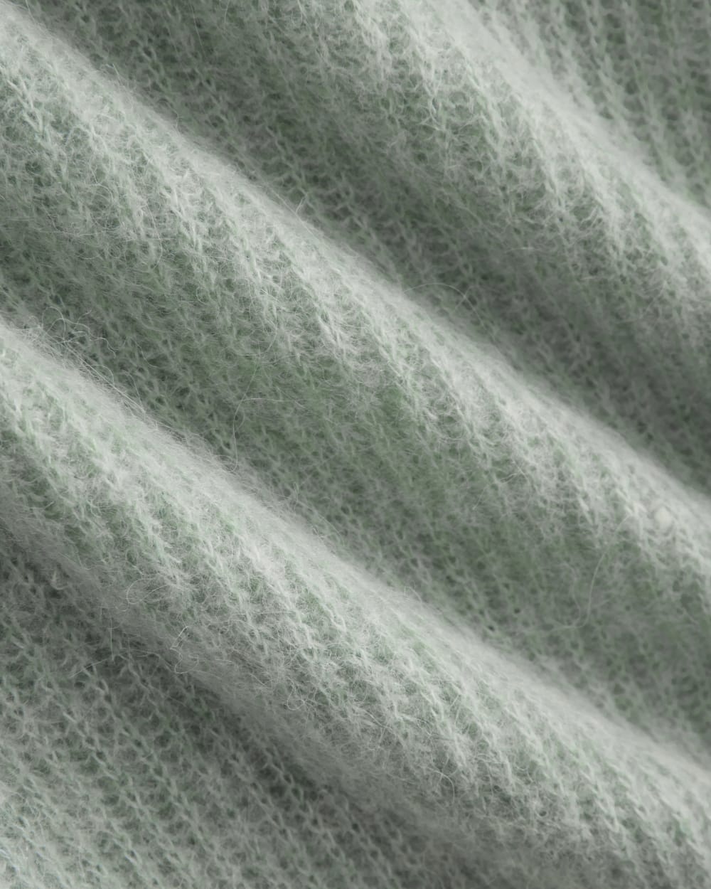 Cropped Cocoon Sweater in Alpaca | Heather Gray Mist