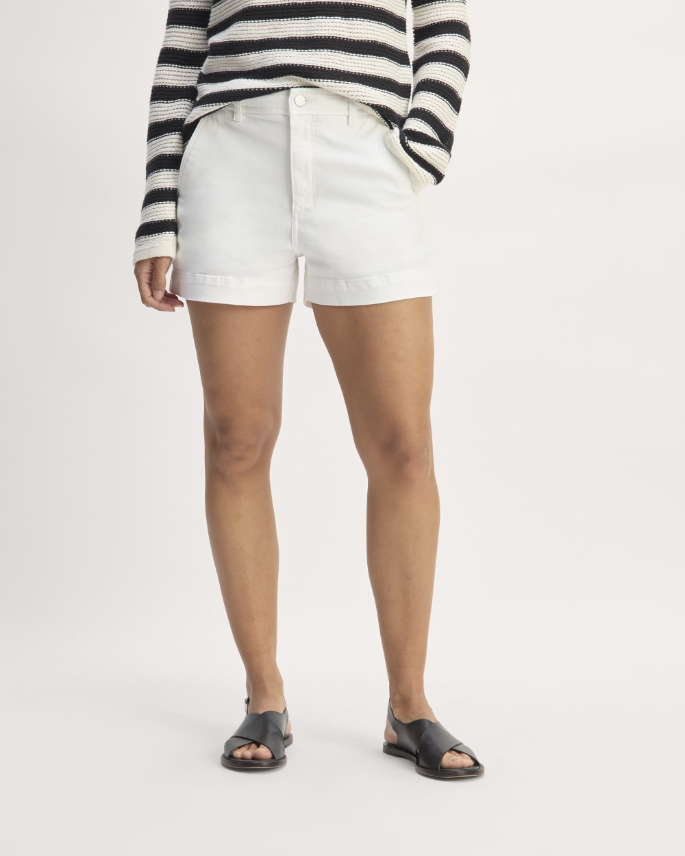 The Organic Way-High® Shortie Short | White