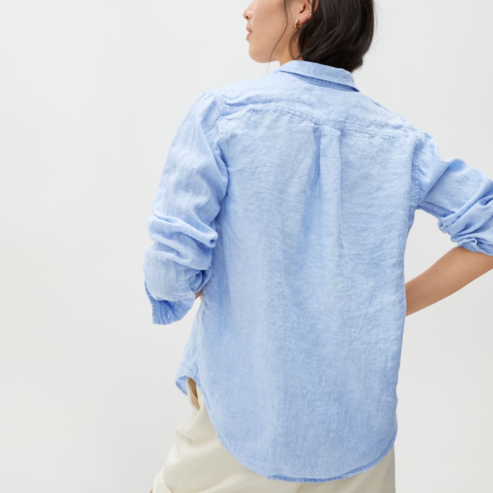 The Must-Have Shirt in Linen | Classic Blue