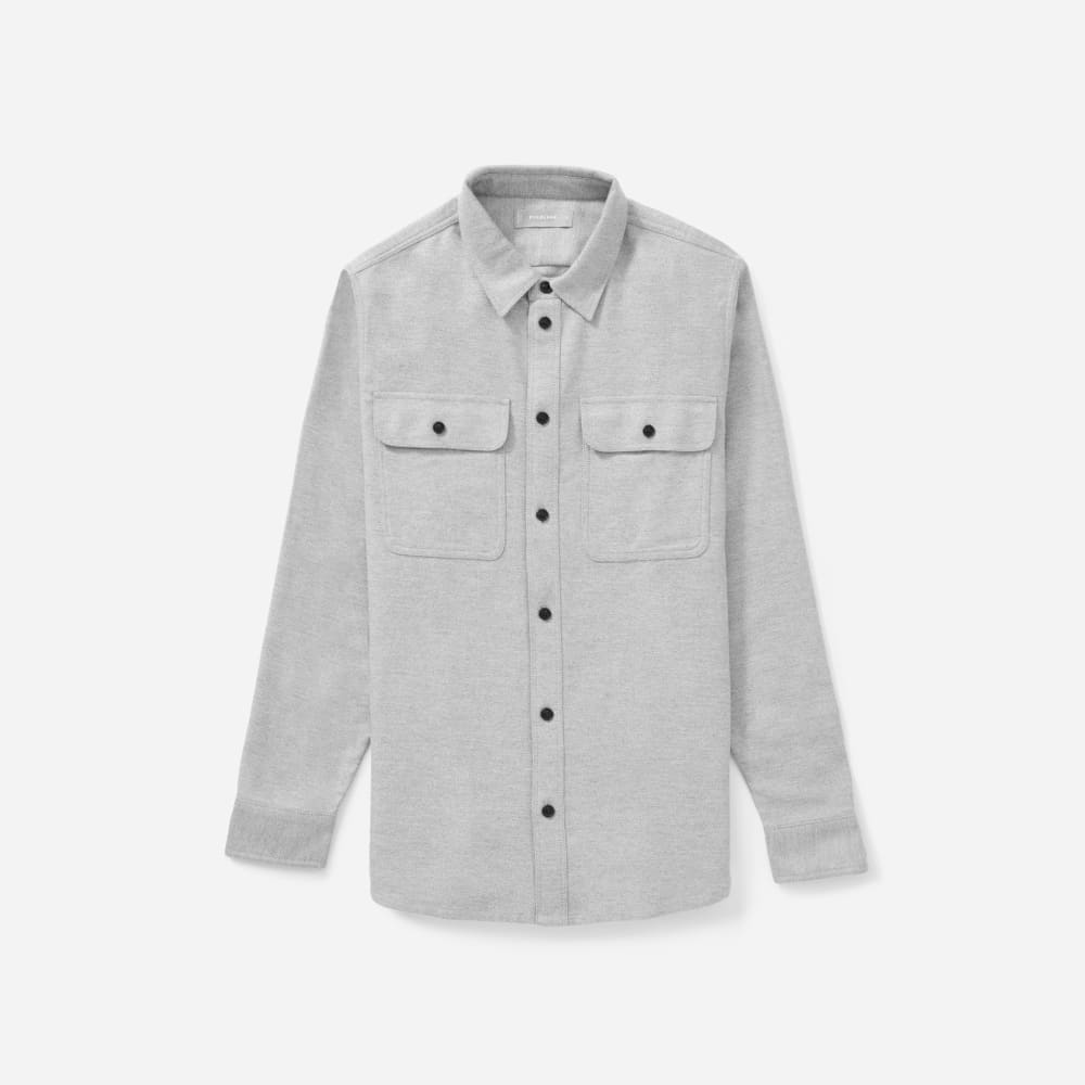 The Heavyweight Overshirt | Uniform |  Heathered Grey