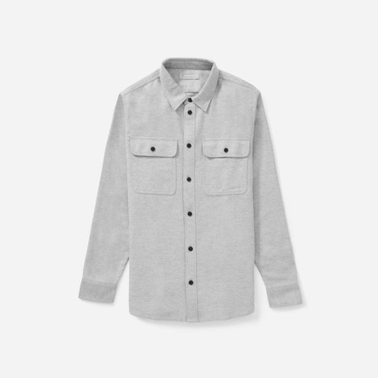 The Heavyweight Overshirt | Uniform |  Heathered Grey