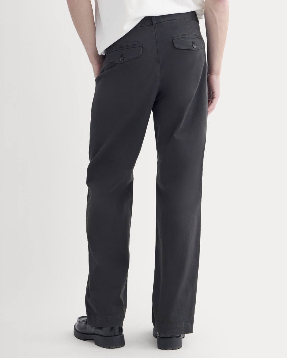 Relaxed Fit Chino | Black