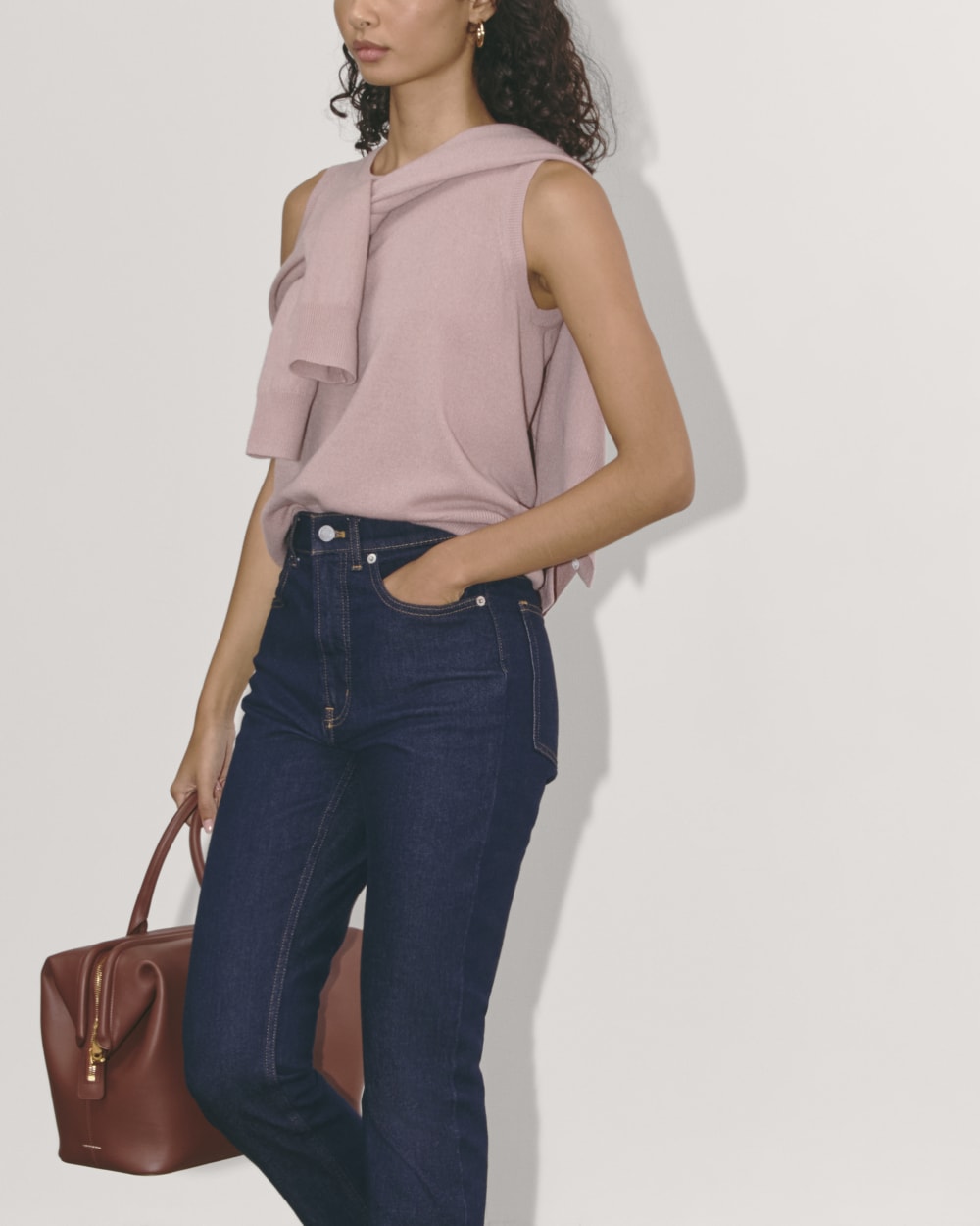 The Classic Tank in Cashmere | Dusty Rose