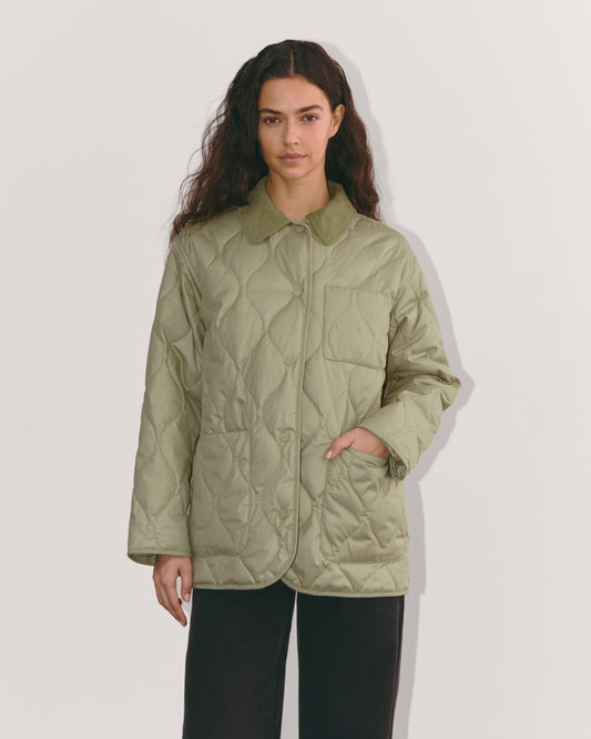 The Quilted Ranch Jacket | Eucalyptus