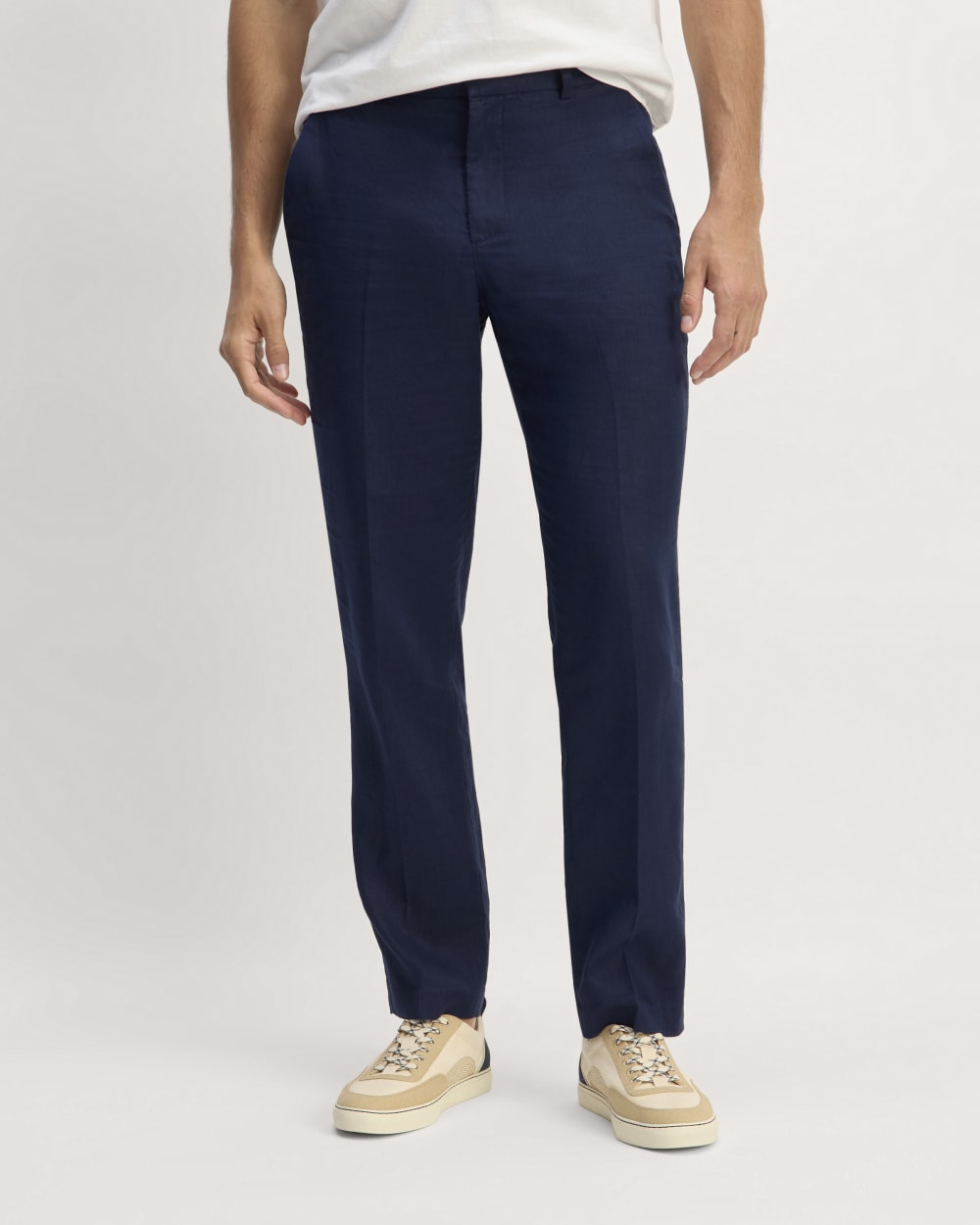 The Linen Trouser | Navy
