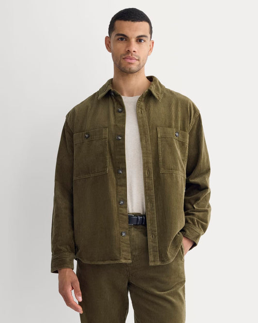 Wide Wale Corduroy Shirt | Beech