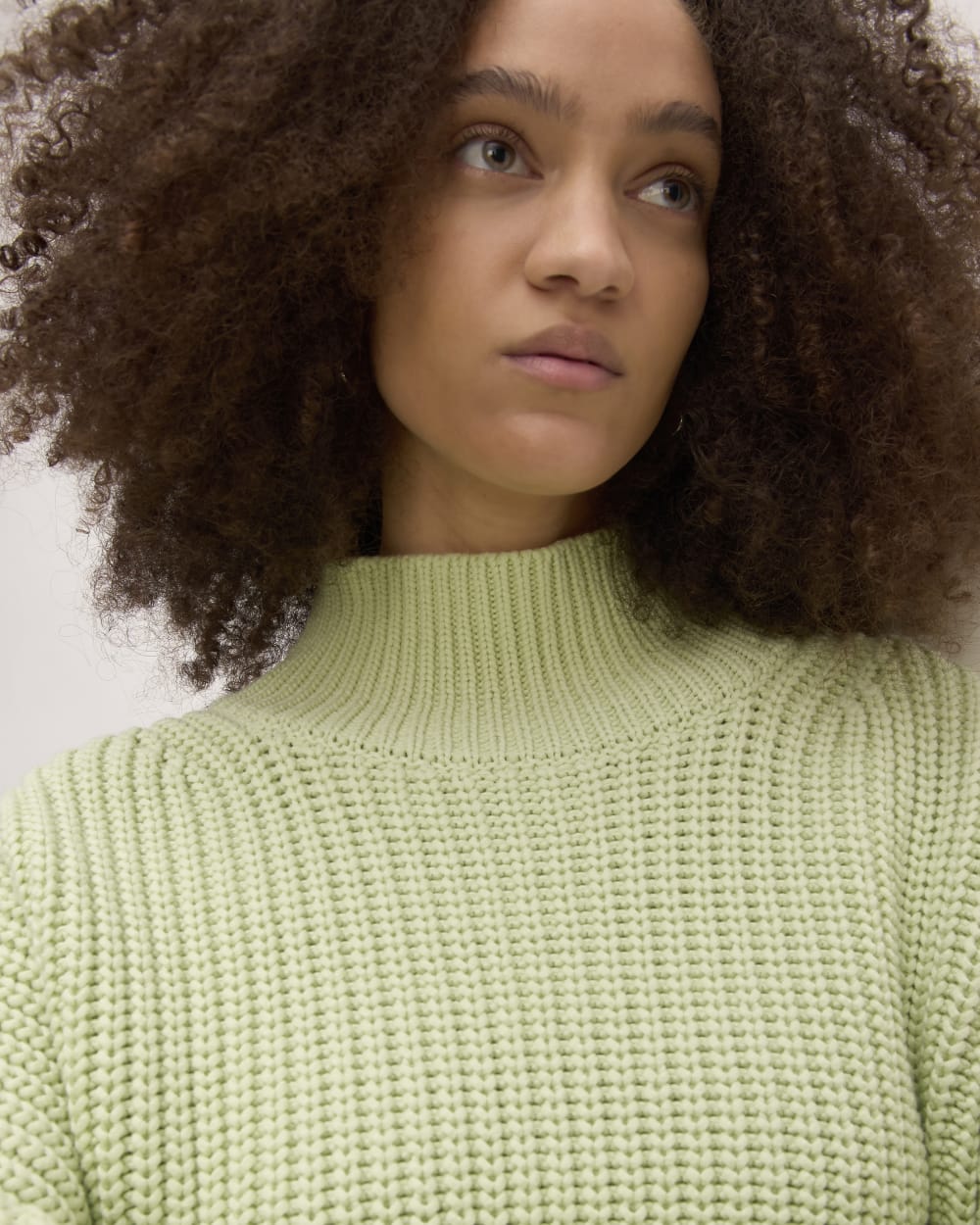 The Everlane x Marques' Almeida Turtleneck | Seafoam Green