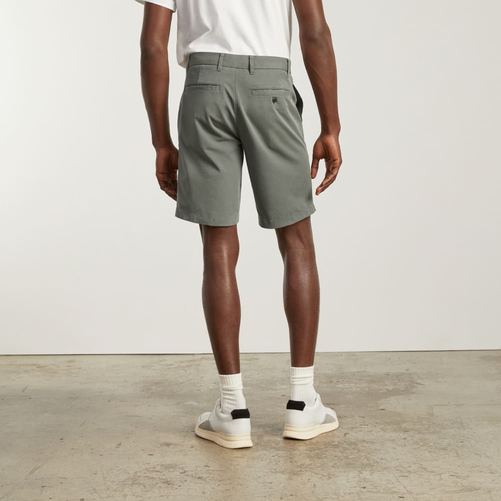 The 9 Slim-Fit Performance Chino Short | Pewter Green