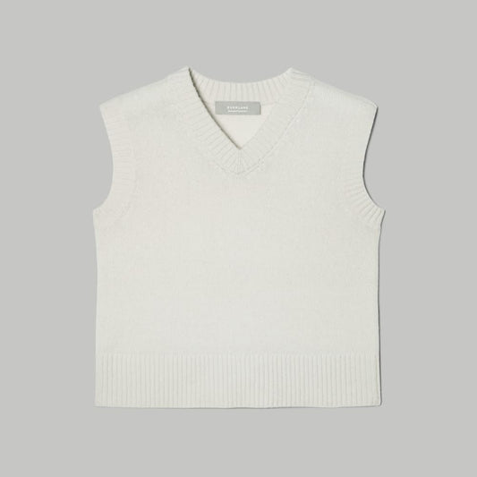 The Cashmere Vest | Bone