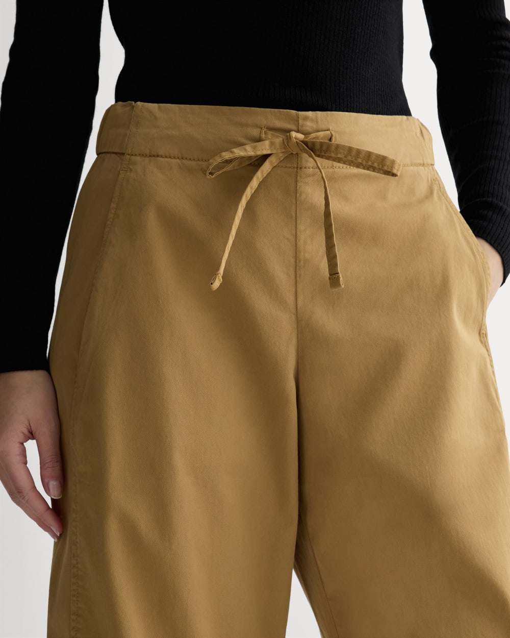 The Easy Barrel Pant | Oak Brown