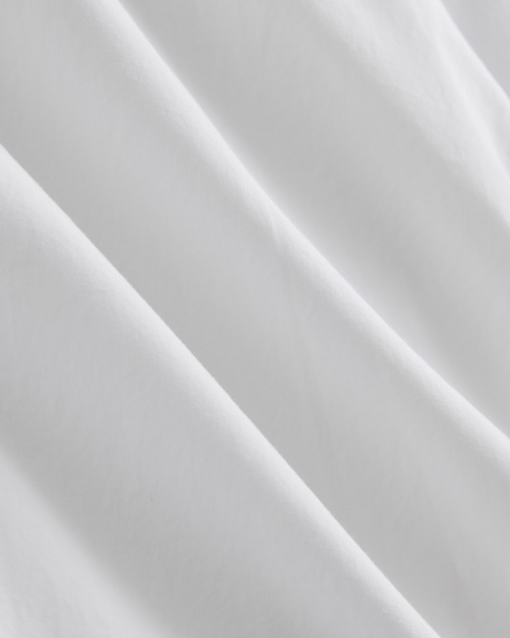 The Drawcord Shirtdress in Ultrasoft Cotton | White