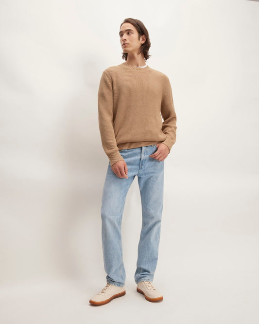 The Authentic Straight Jean | Sun Faded Blue