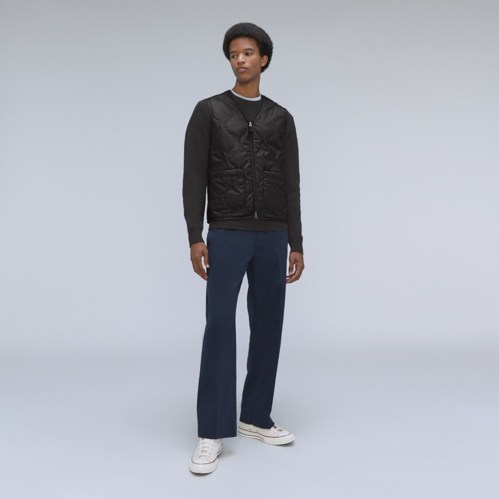 The ReNew Liner Vest | Black