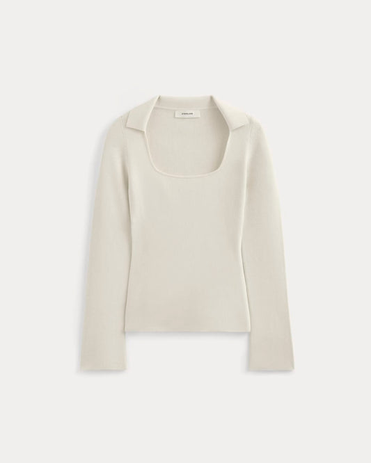 Knit Scoop-Neck Top | Birch