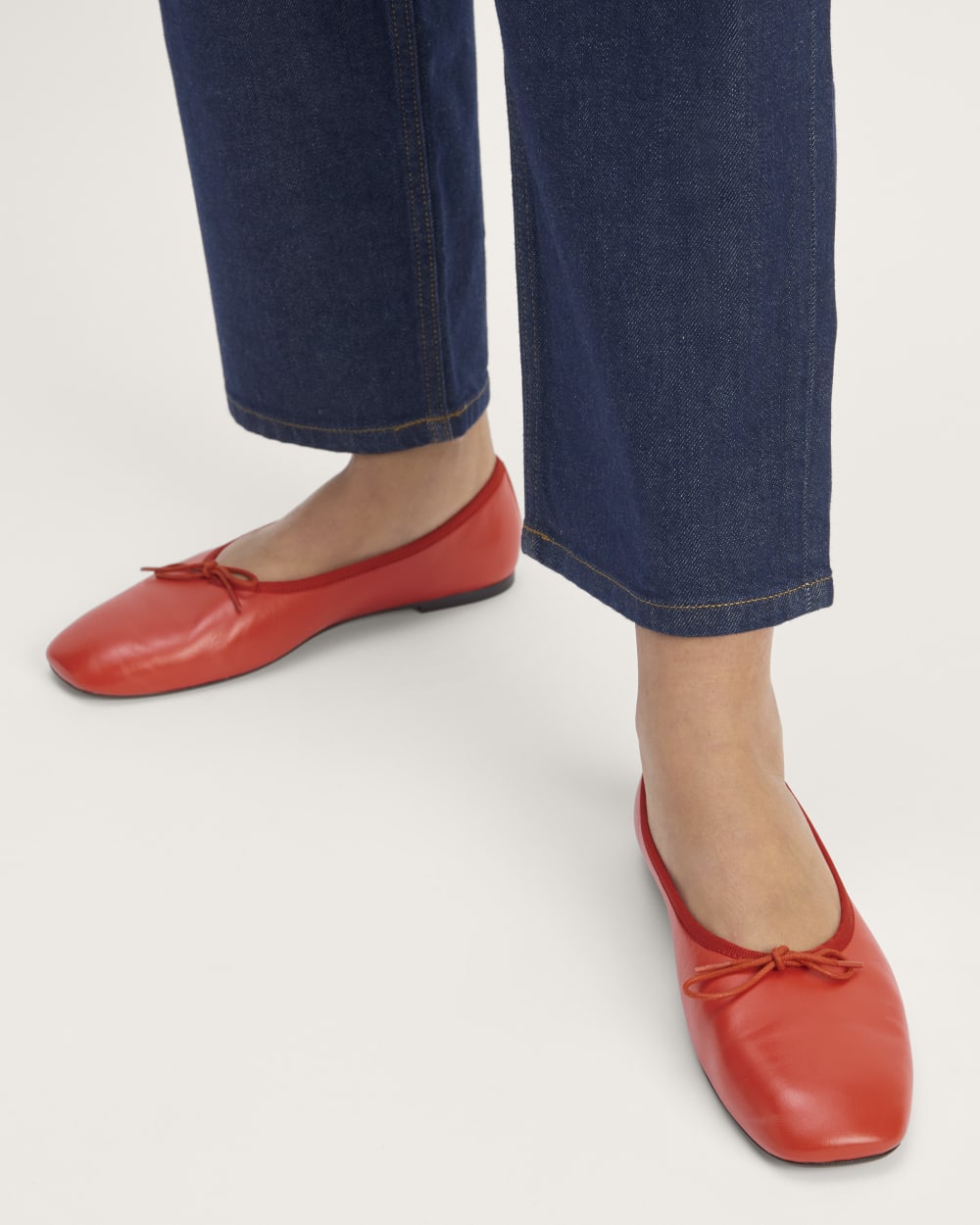 The Day Ballet Flat | Poppy Red