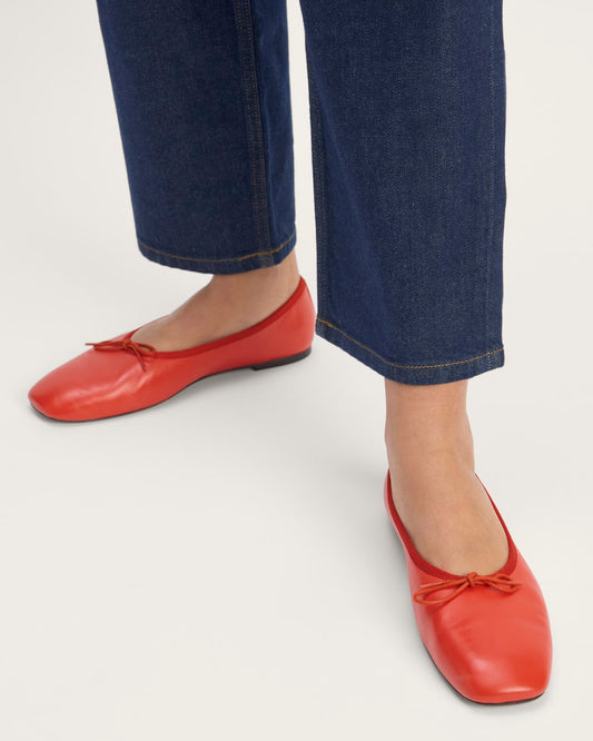 The Day Ballet Flat | Poppy Red
