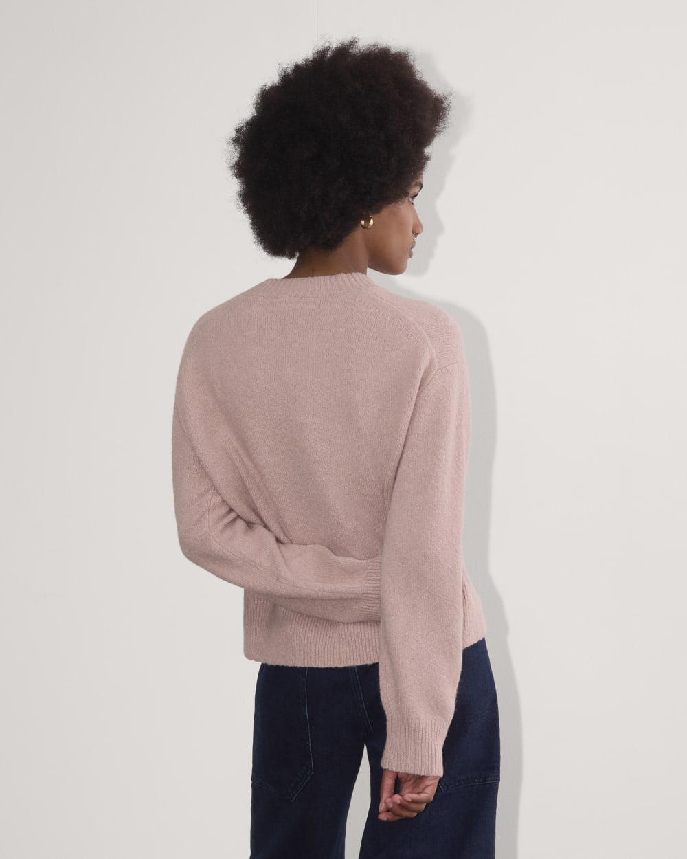 The Cocoon Crew in Plush Cotton | Dusty Rose