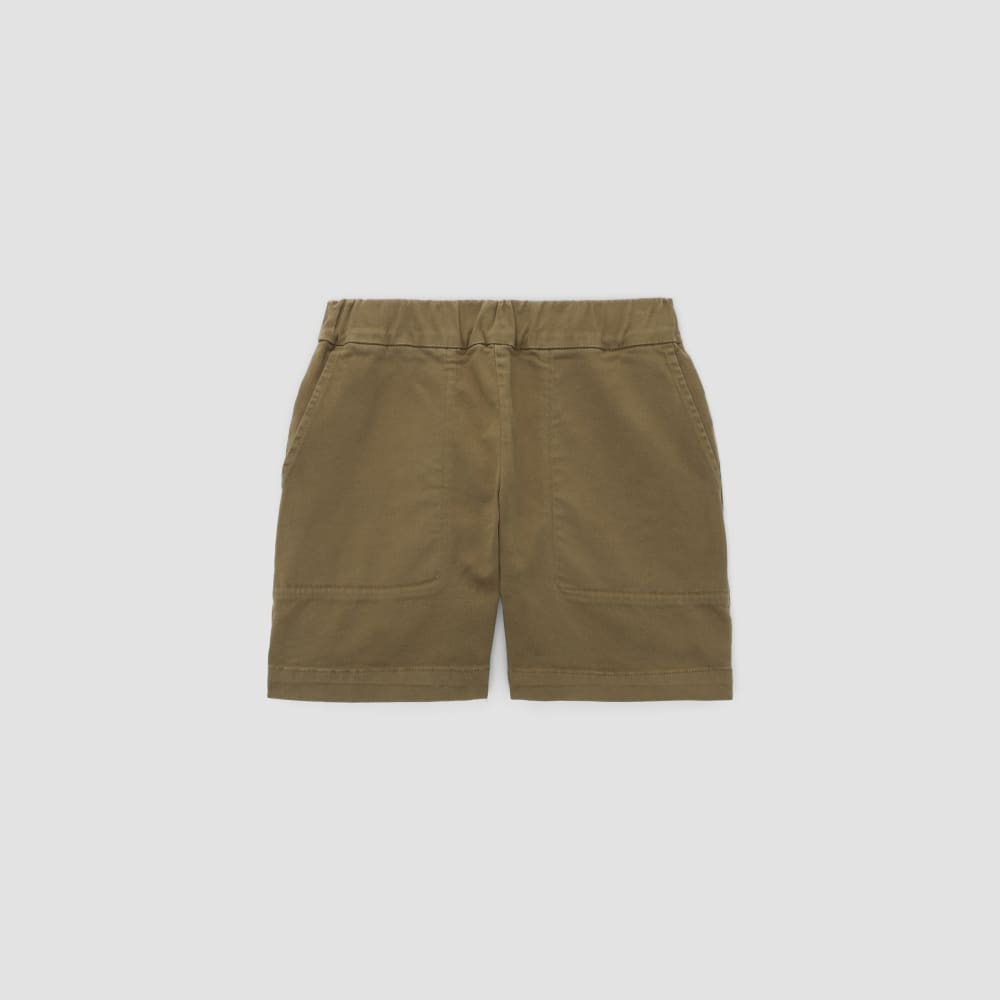 The Organic Pull-On Short | Beech