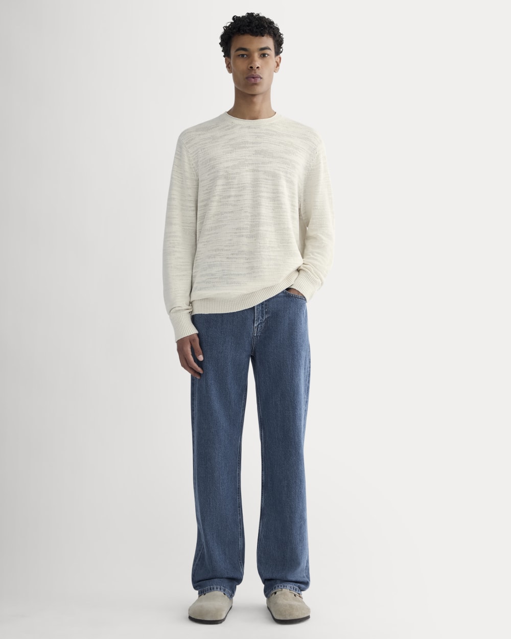 The Cotton Linen Pullover | Birch