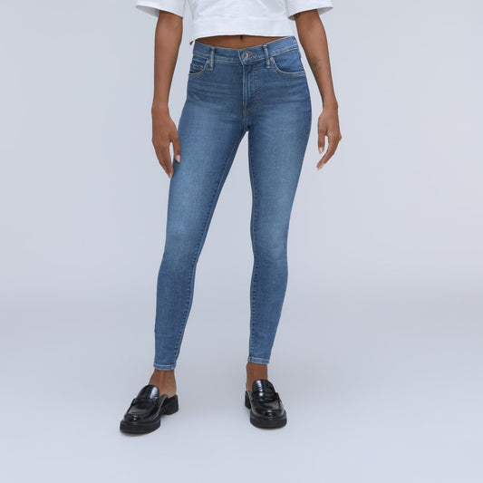 The Mid-Rise Skinny Stretch Jean | Atlantic Wash