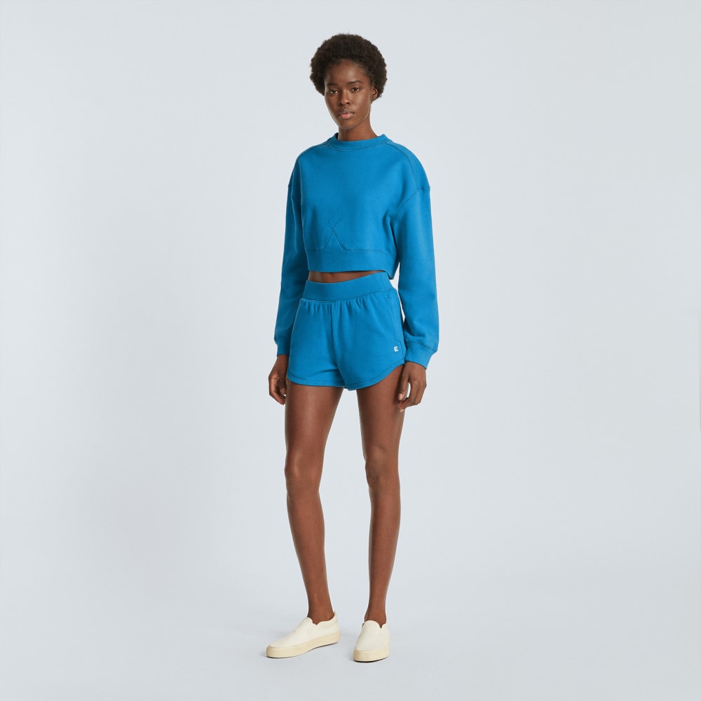 The Track Sweatshort | Horizon Blue