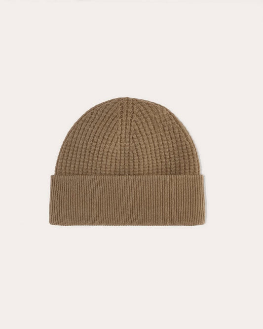 The Waffle Beanie | Camel