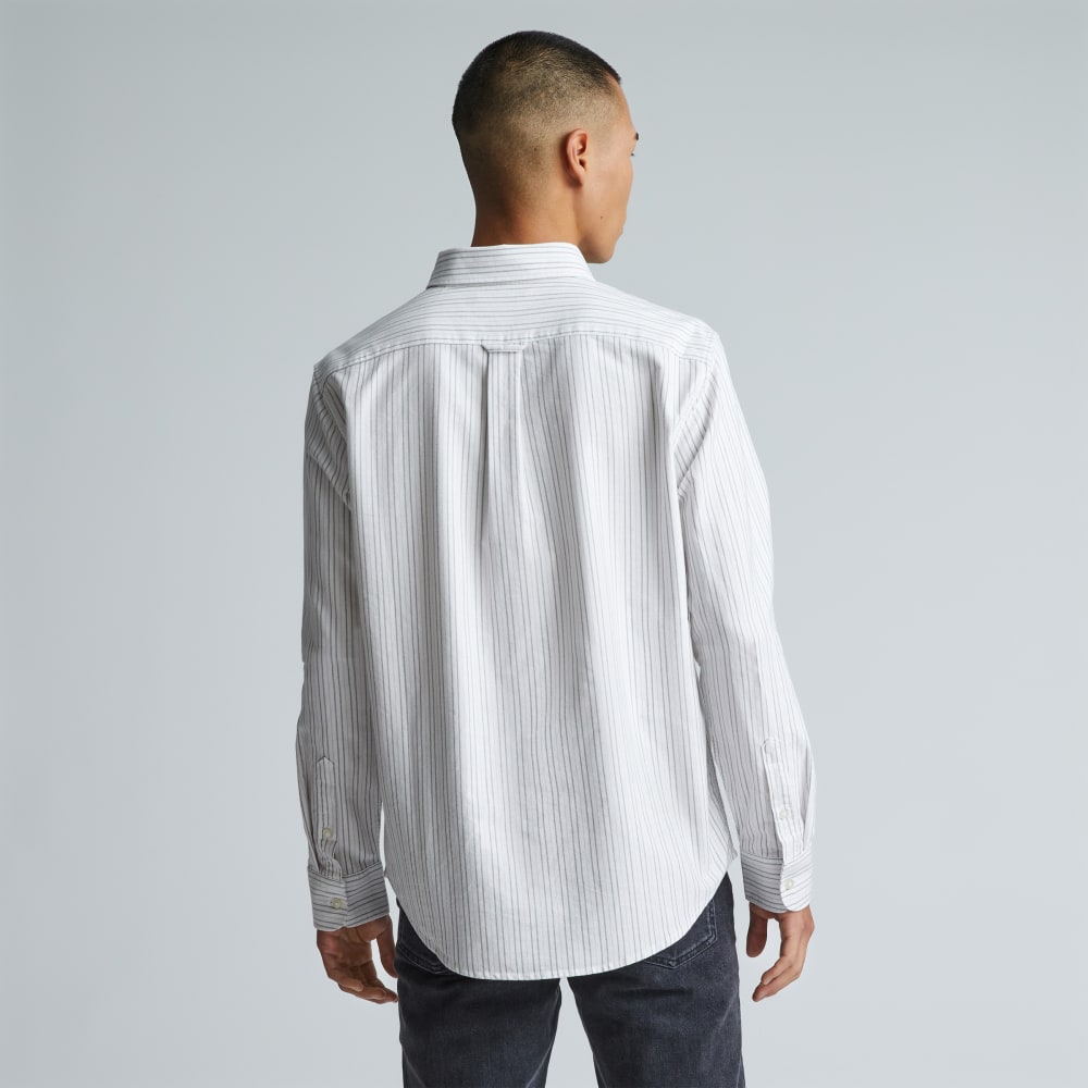 The Classic Oxford Shirt | Canvas / Mauve / Chocolate | Standard