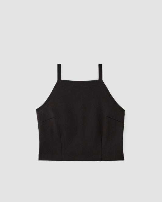 The Dream High-Neck Tank | Black