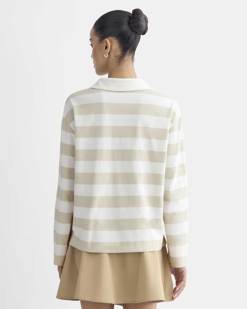 The Mariner Rugby Top | Peyote / Bone