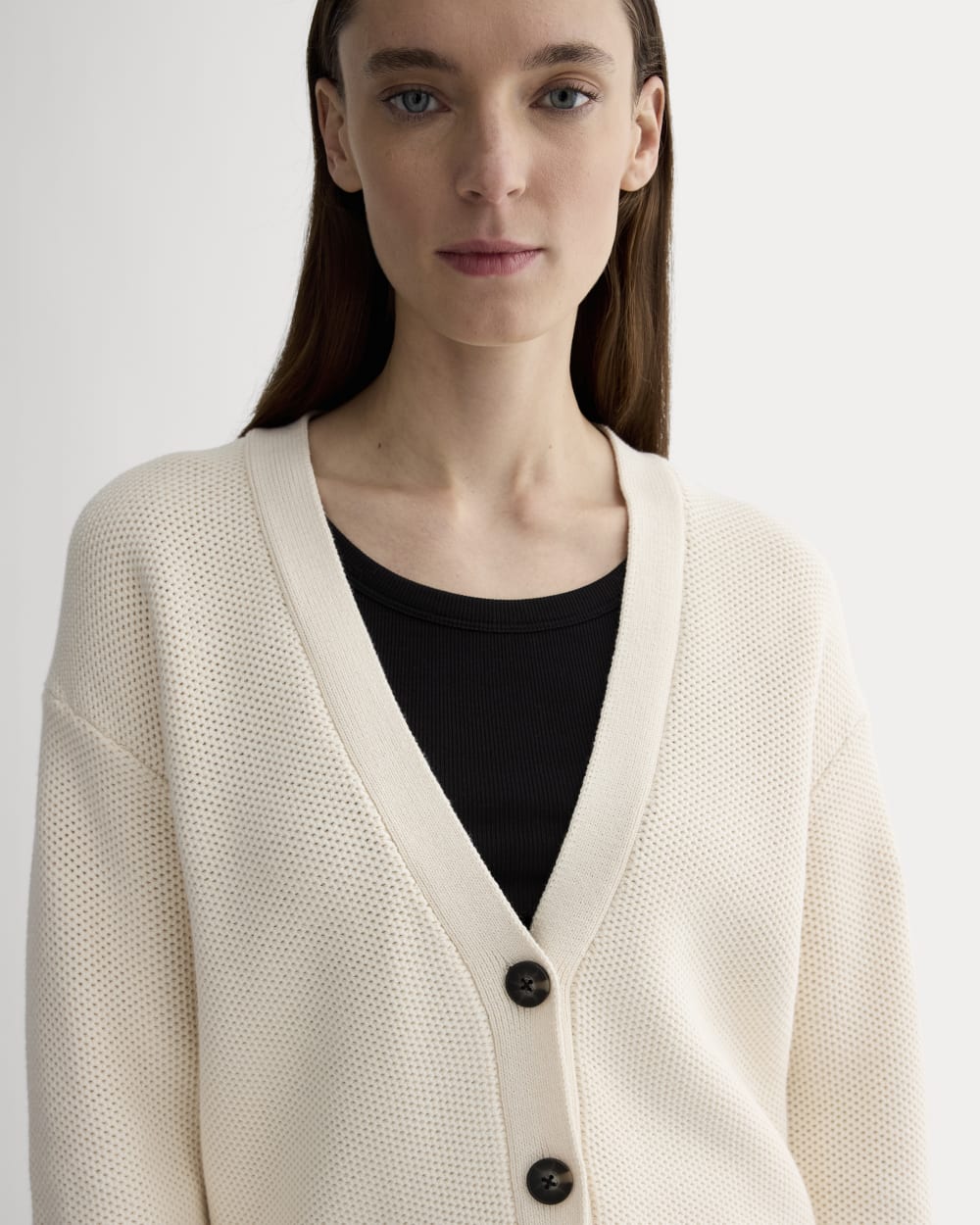 The Cotton Honeycomb Cardigan | Canvas