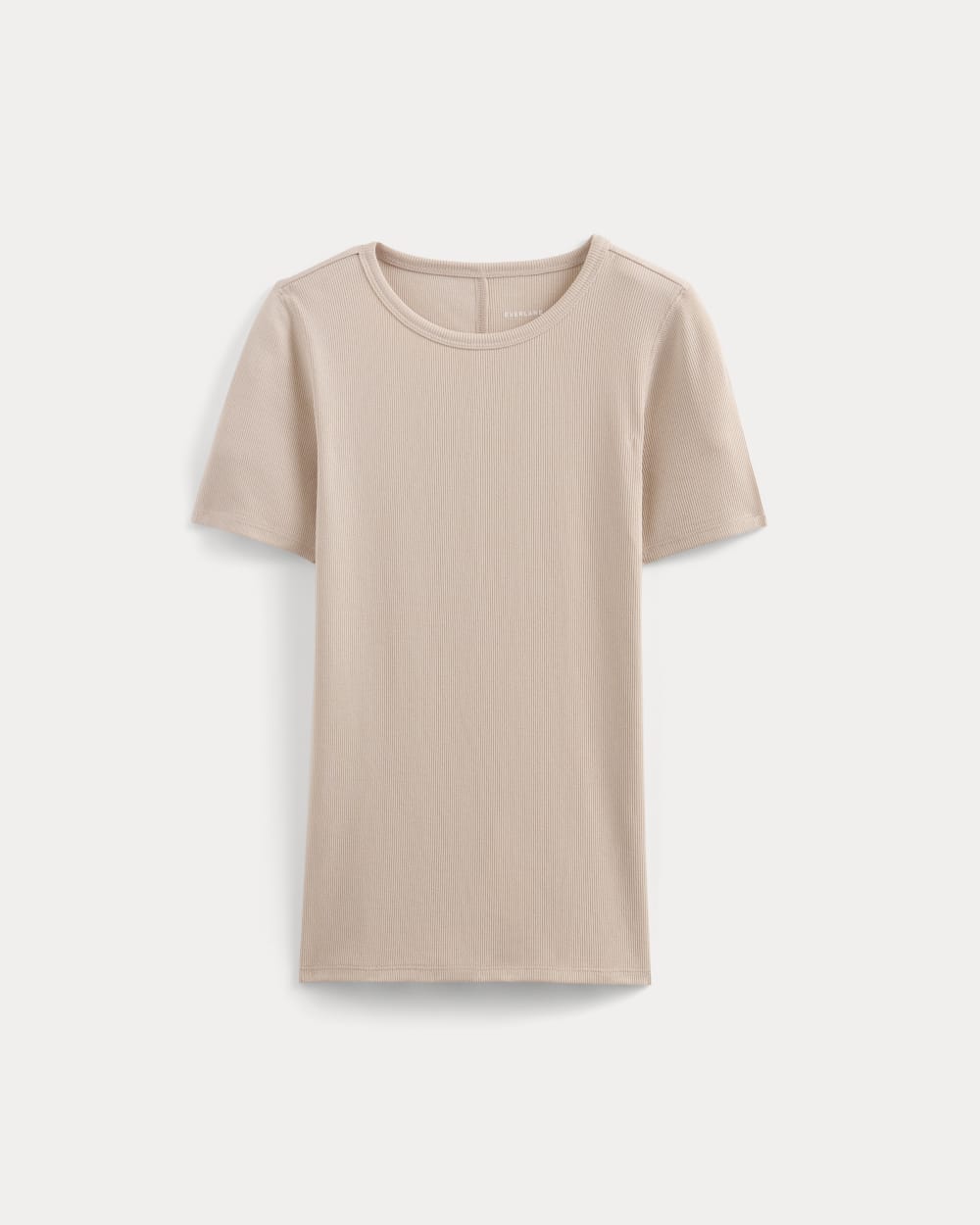 The Luxe Rib Crew | Soft Rose