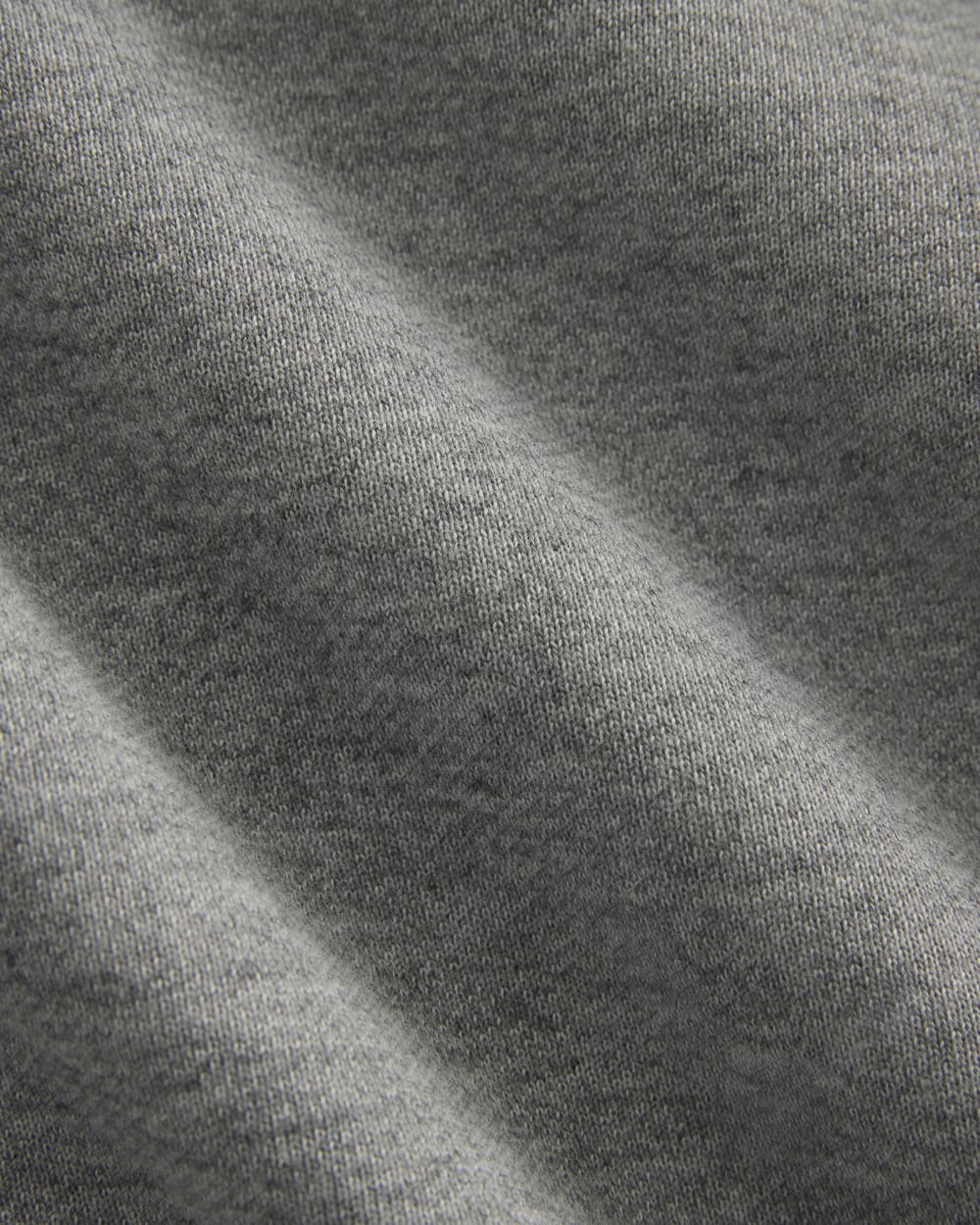 Luxe Fleece Full-Zip Hoodie | Vintage Heather Grey