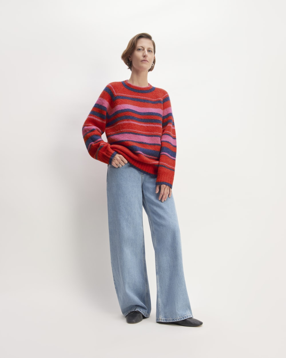 The SuperFuzz Alpaca Crew | Fuchsia Pink / Ocean Cavern / Classic Red