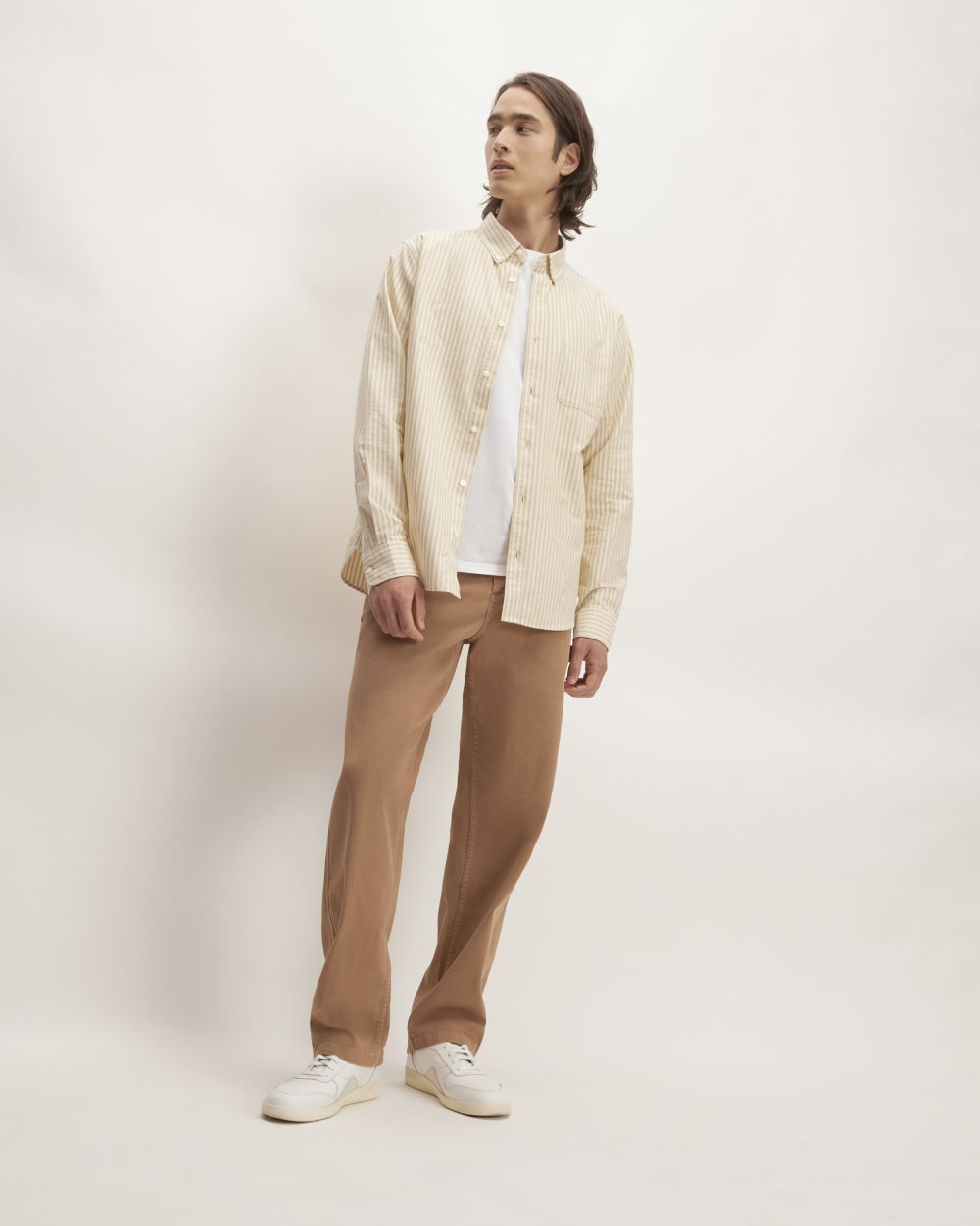 The Classic Oxford Shirt | Bone / Honey | Tall