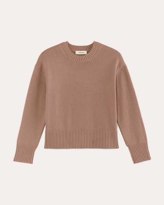 The Boxy Sweater in Everyday Cotton | Rose Dusk