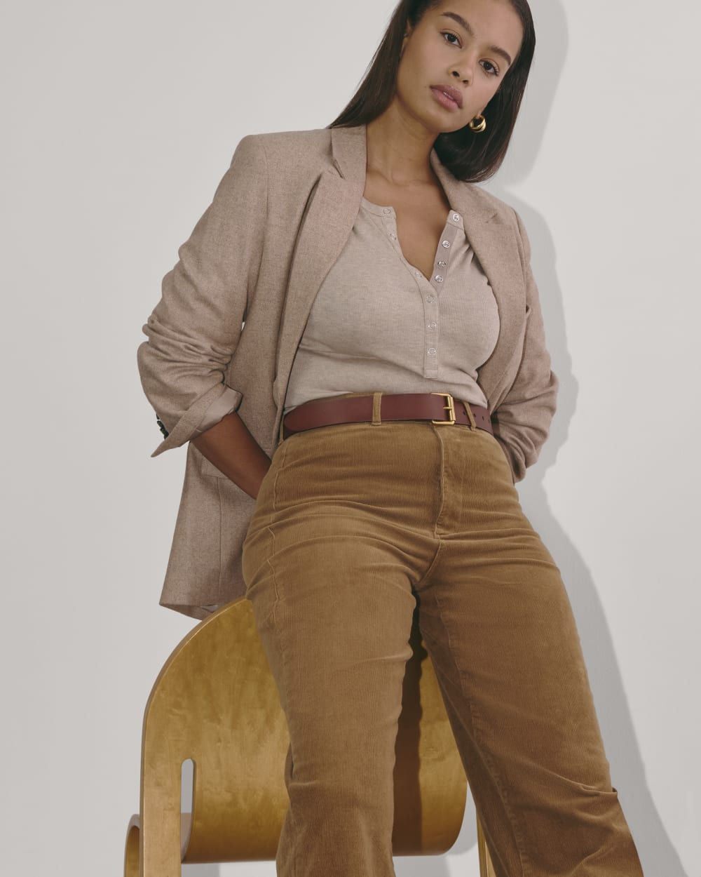 The Sailor Pant in Corduroy | Toasted Coconut