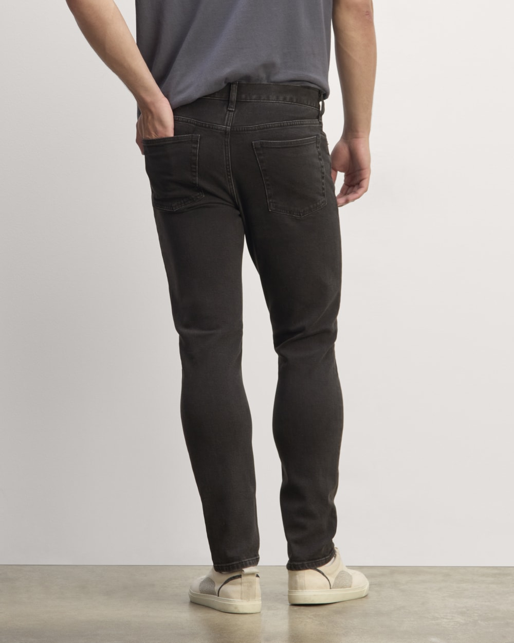 The Organic Cotton Slim-Fit Jean | Washed Black