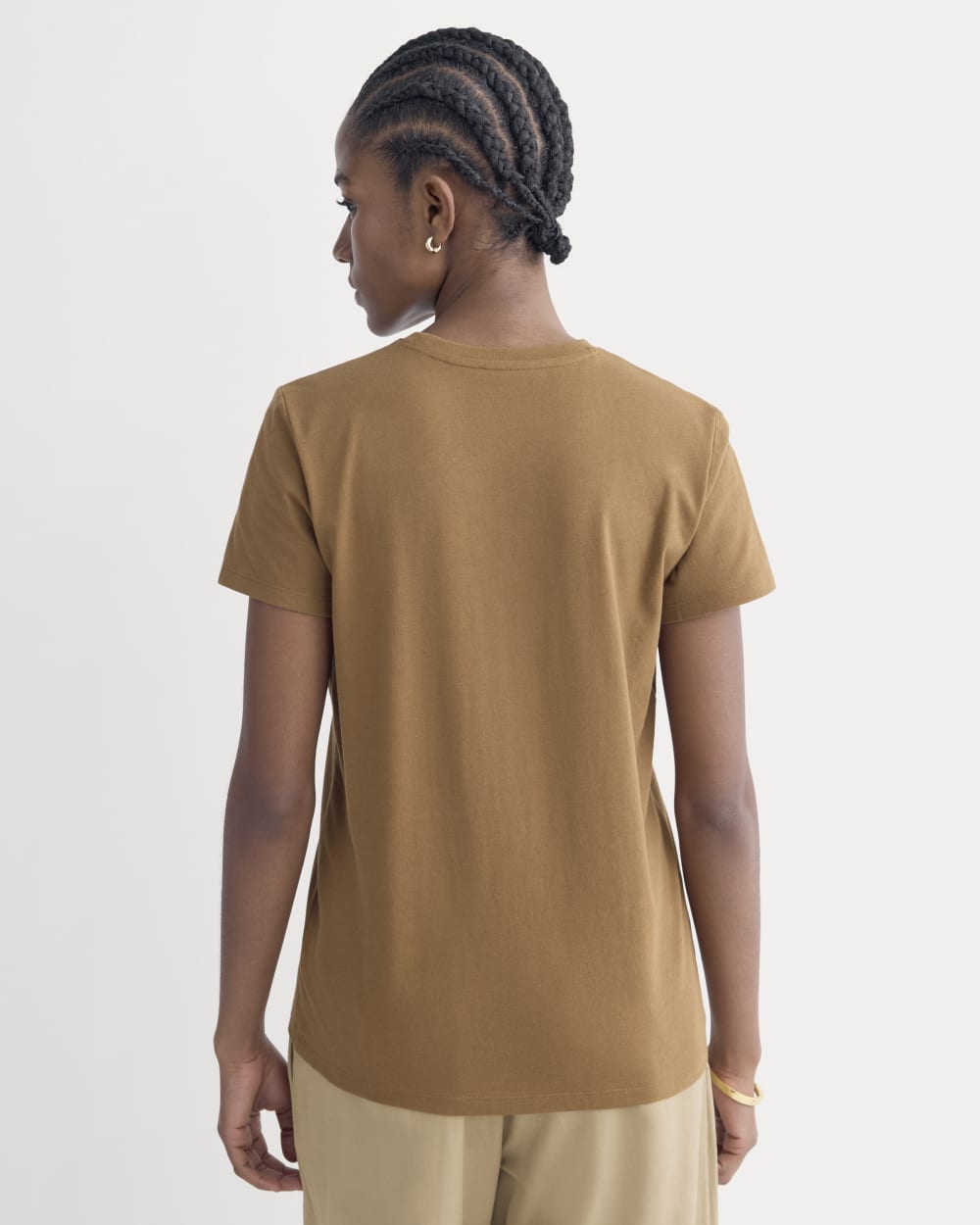 The Slim Crew in Essential Cotton | Toffee