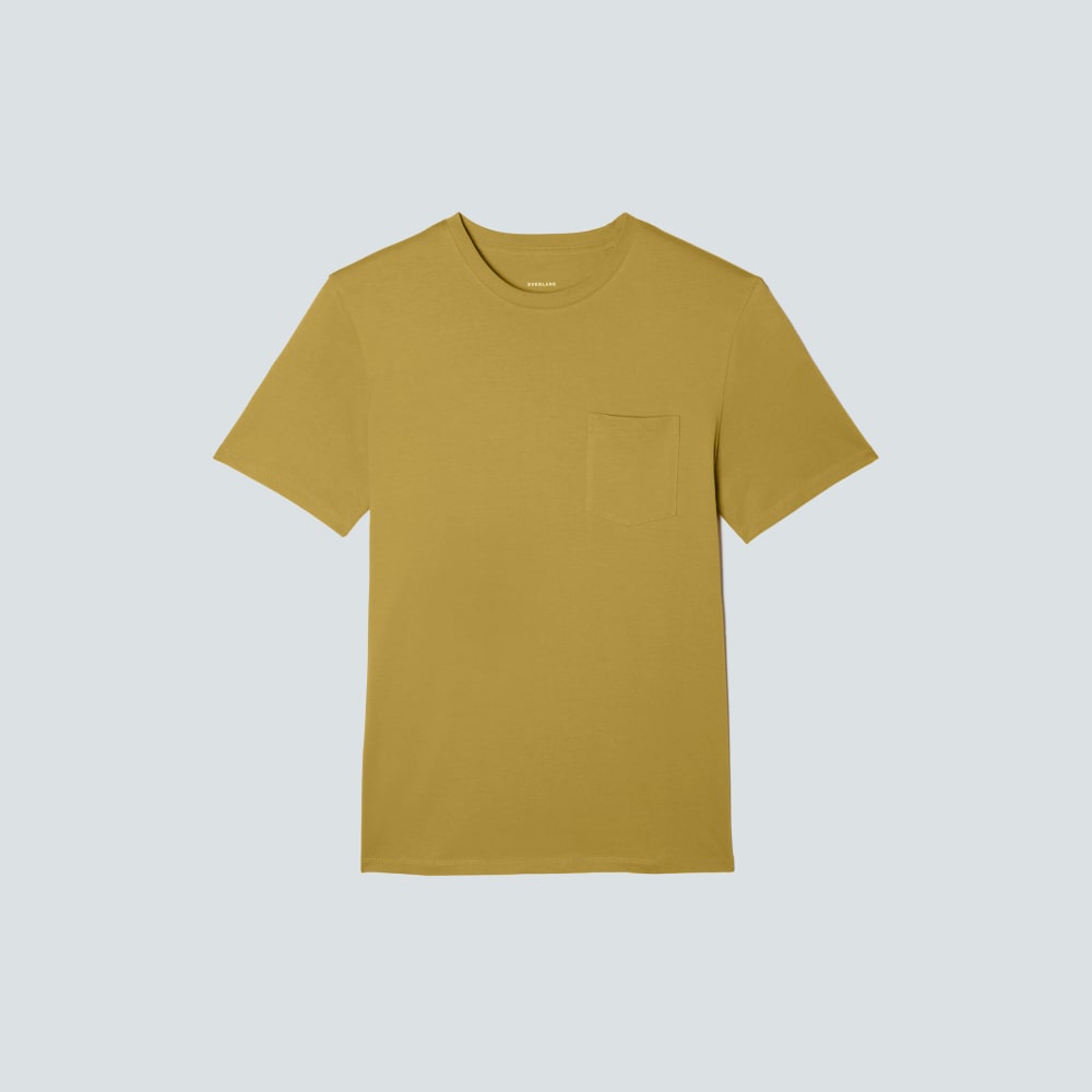The Organic Cotton Pocket Tee | Golden Palm