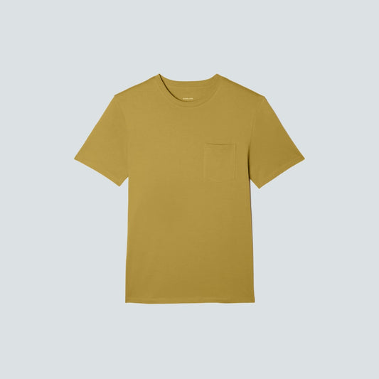 The Organic Cotton Pocket Tee | Golden Palm