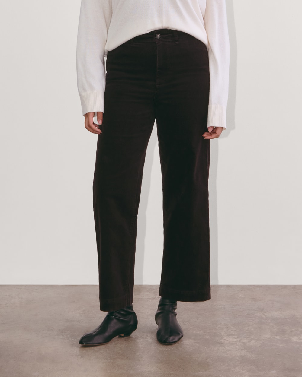The Sailor Pant in Corduroy | Black