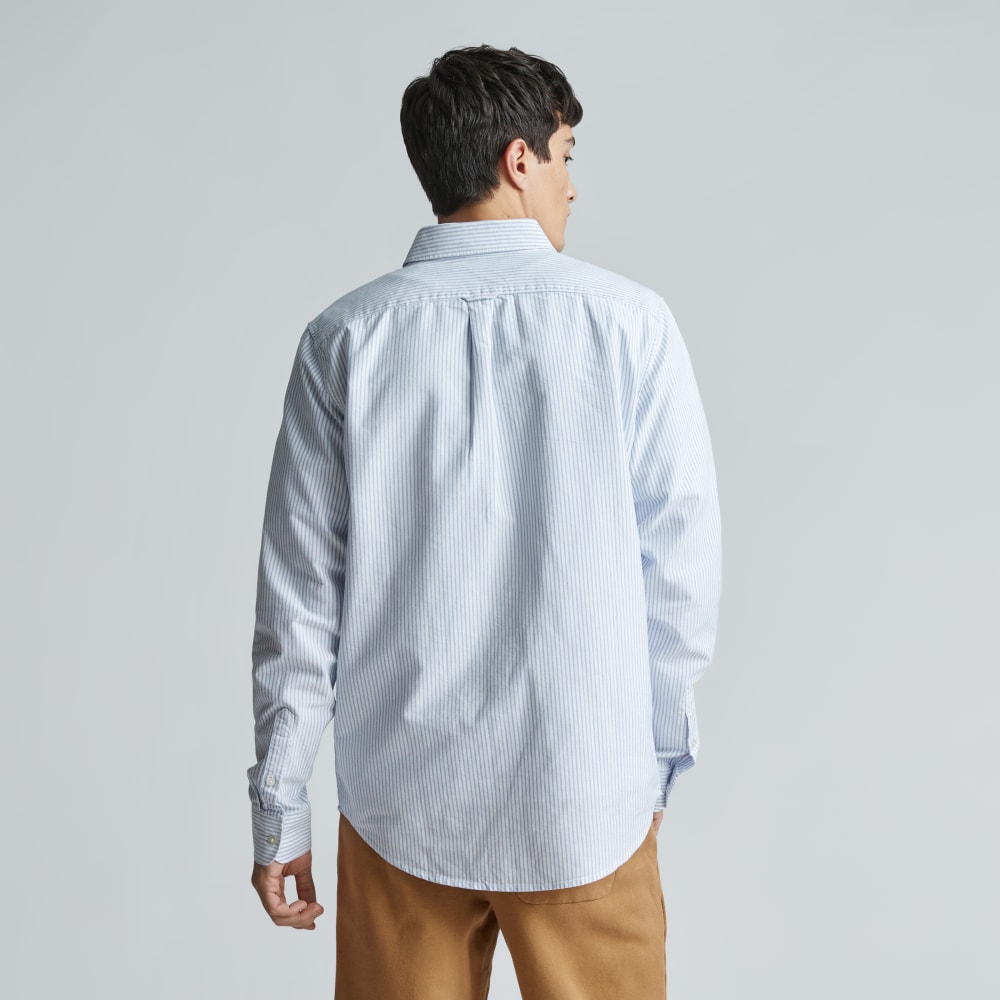 The Classic Oxford Shirt | White / Blue | Standard